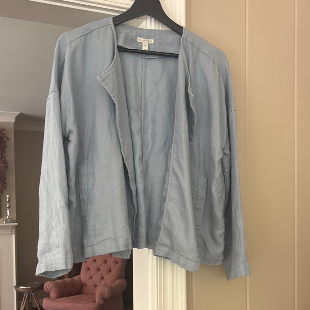 Eileen Fisher Soft Blue Cardigan